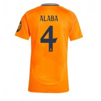 Real Madrid David Alaba #4 Bortedrakt Dame 2024-25 Kortermet